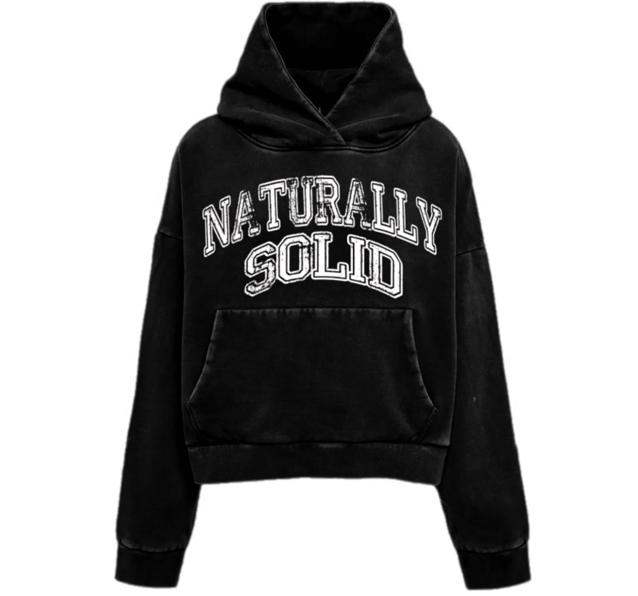 RNS Naturally Solid Hoodie (Black)