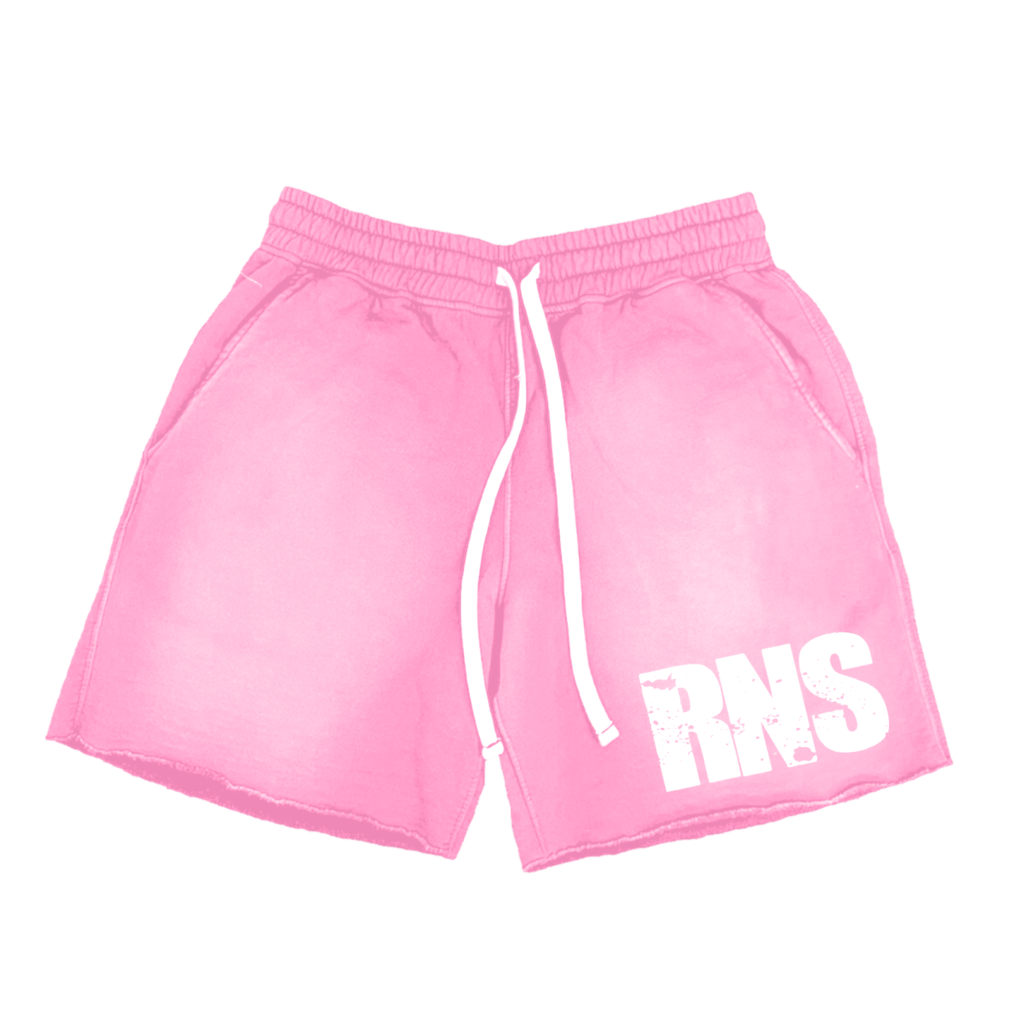 RNS Acid Wash Shorts (Pink)